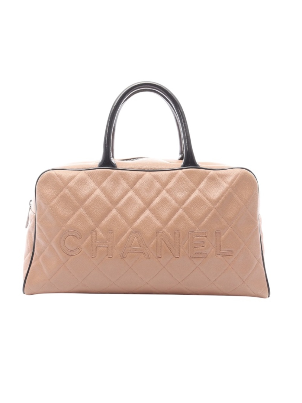 Chanel Matelasse Caviar Boston Bag